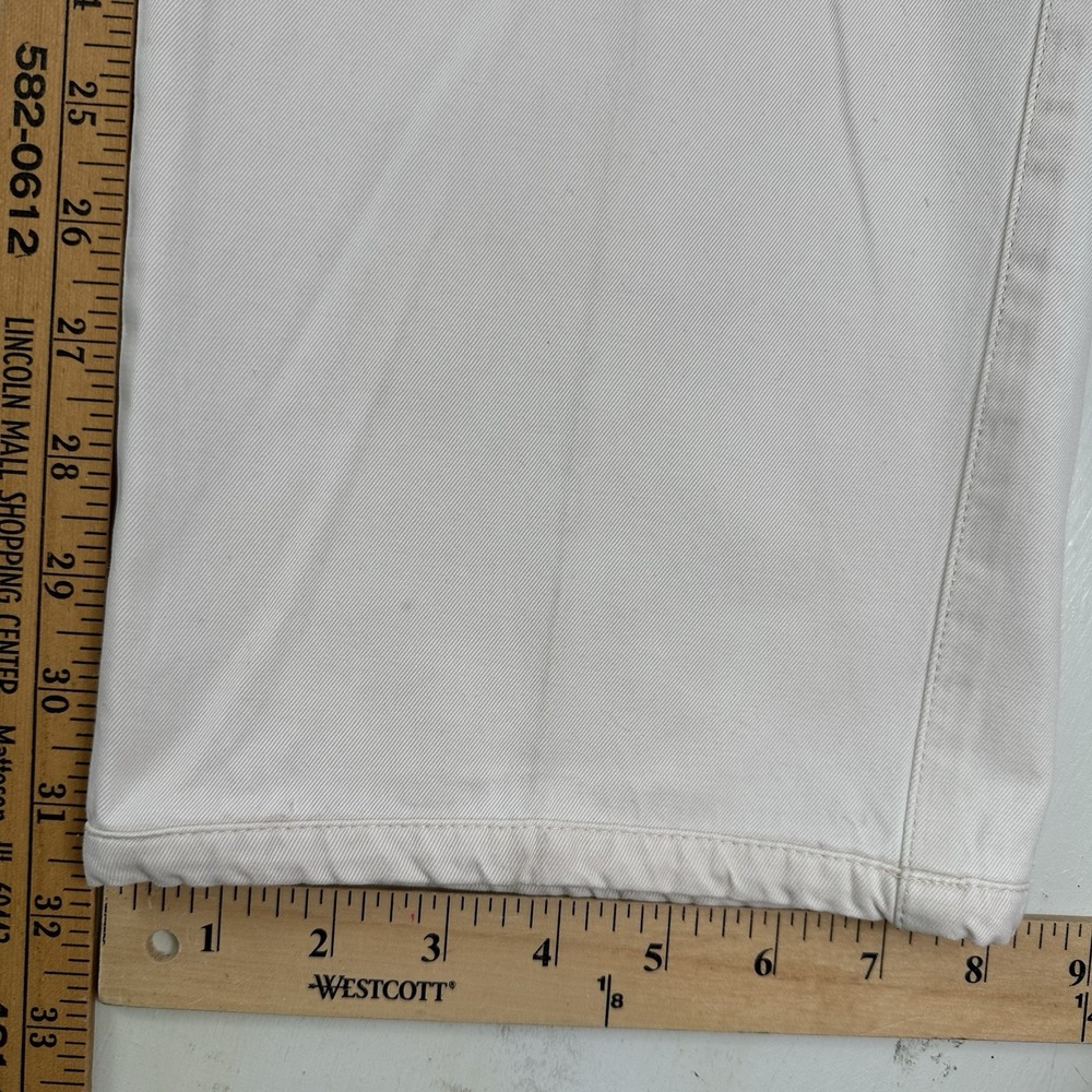 VTG Peter Millar 100% Pima Cotton Chino Pants Men 38x32 Cream Khaki Classic Peru - Picture 7 of 13